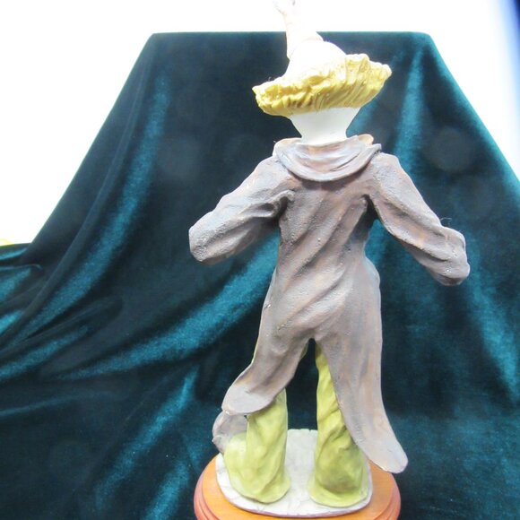 Vintage Circus Clown 10-1/2" Tall x 4-3/4" Wide - Picture 3 of 7